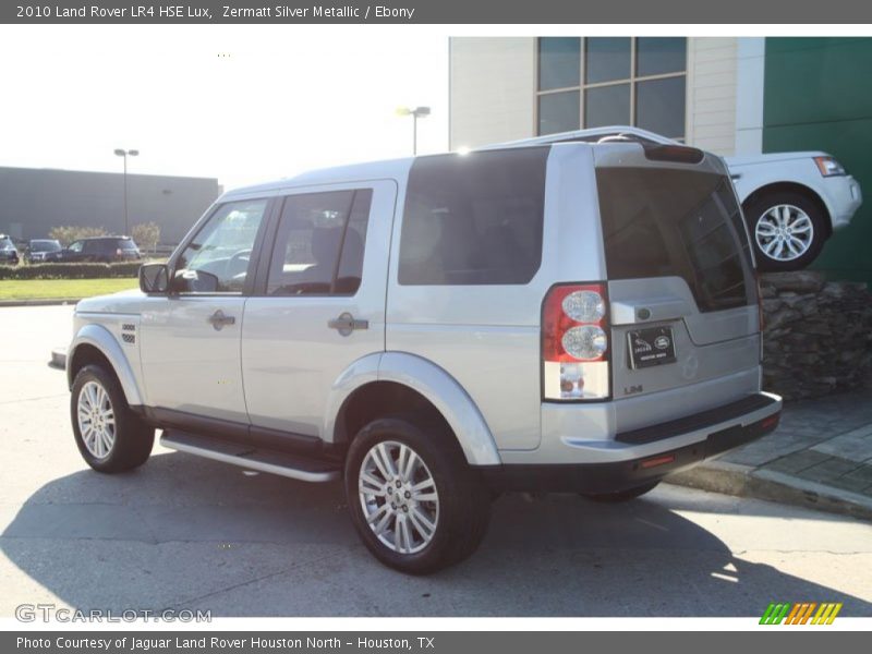 Zermatt Silver Metallic / Ebony 2010 Land Rover LR4 HSE Lux