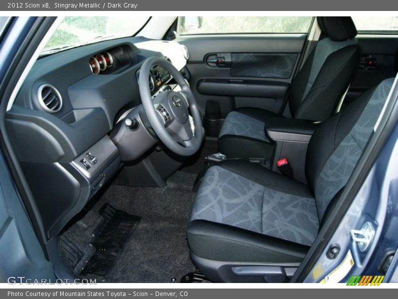 Stingray Metallic / Dark Gray 2012 Scion xB