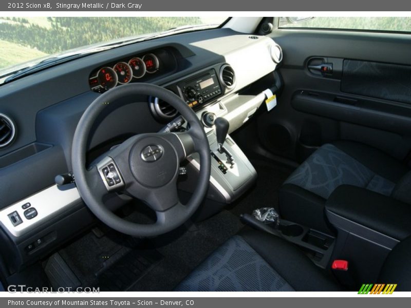 Stingray Metallic / Dark Gray 2012 Scion xB