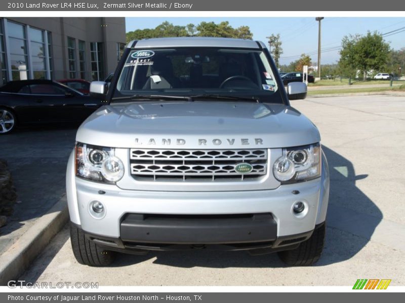 Zermatt Silver Metallic / Ebony 2010 Land Rover LR4 HSE Lux