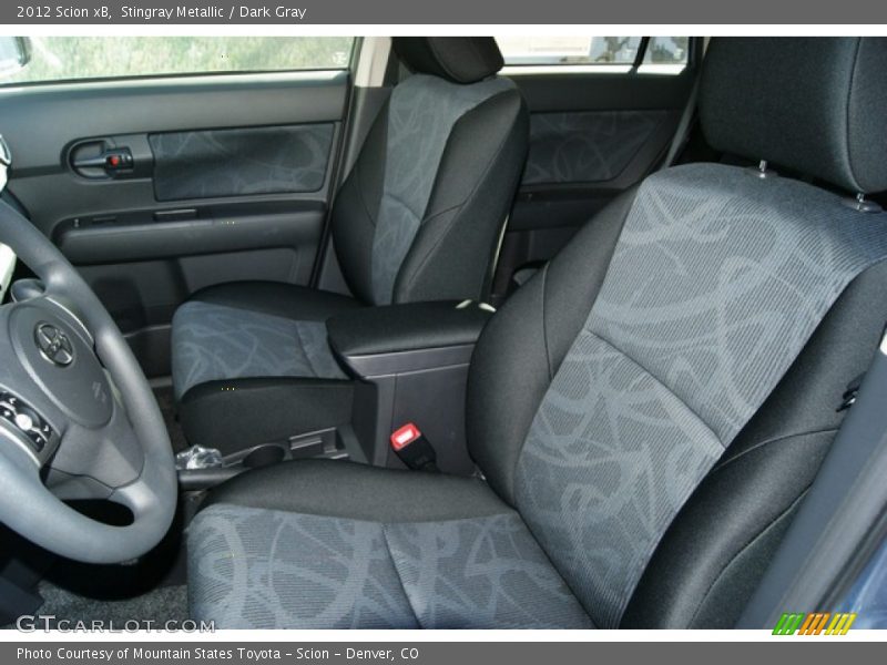 Stingray Metallic / Dark Gray 2012 Scion xB