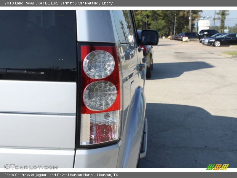 Zermatt Silver Metallic / Ebony 2010 Land Rover LR4 HSE Lux