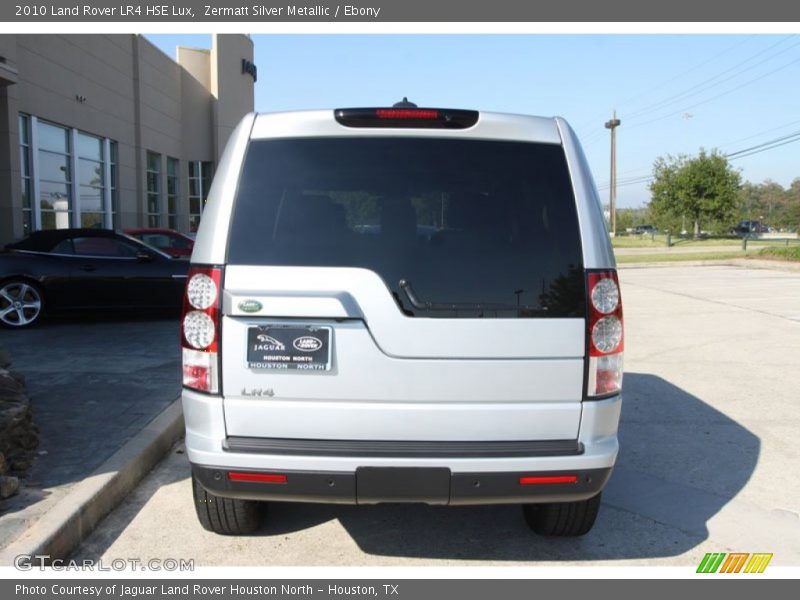 Zermatt Silver Metallic / Ebony 2010 Land Rover LR4 HSE Lux