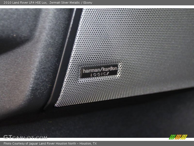 Zermatt Silver Metallic / Ebony 2010 Land Rover LR4 HSE Lux