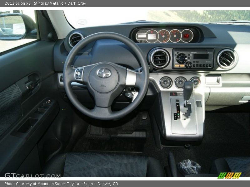 Stingray Metallic / Dark Gray 2012 Scion xB