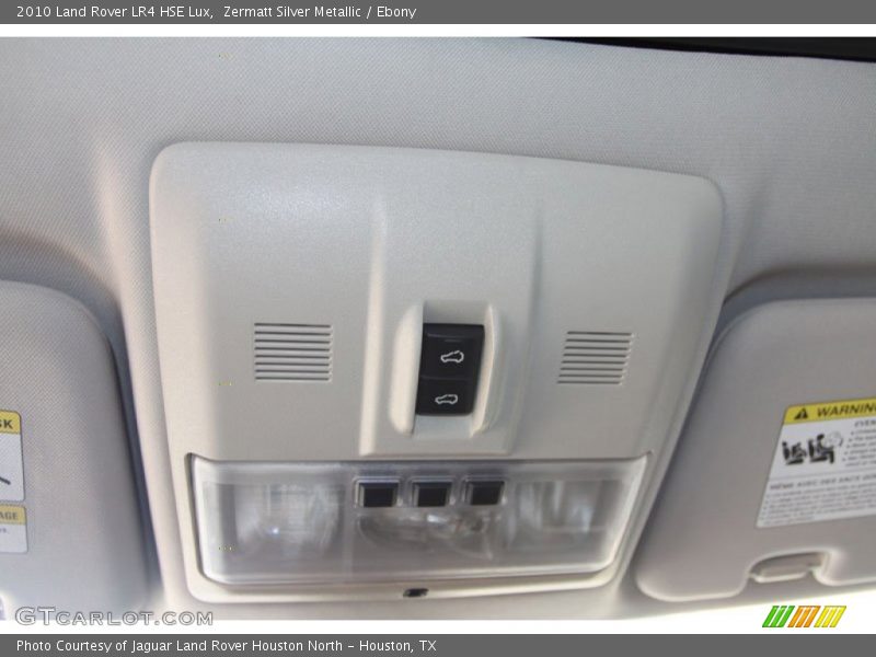 Zermatt Silver Metallic / Ebony 2010 Land Rover LR4 HSE Lux