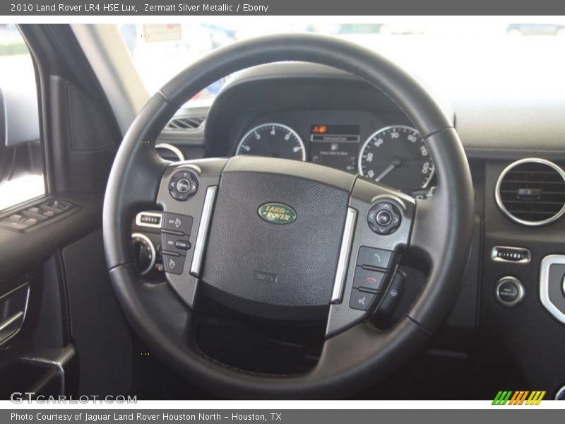 Zermatt Silver Metallic / Ebony 2010 Land Rover LR4 HSE Lux