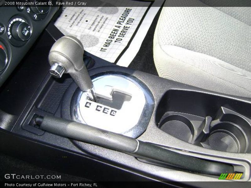 Rave Red / Gray 2008 Mitsubishi Galant ES