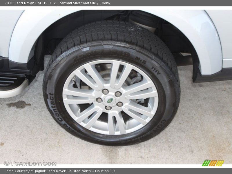 Zermatt Silver Metallic / Ebony 2010 Land Rover LR4 HSE Lux