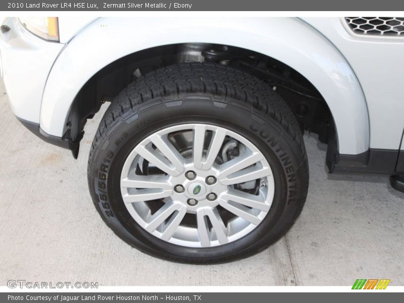 Zermatt Silver Metallic / Ebony 2010 Land Rover LR4 HSE Lux