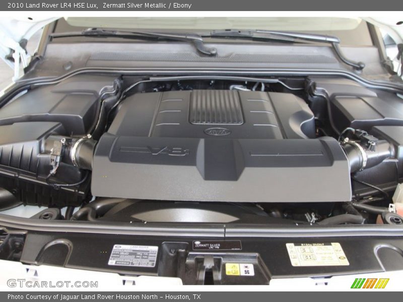 Zermatt Silver Metallic / Ebony 2010 Land Rover LR4 HSE Lux