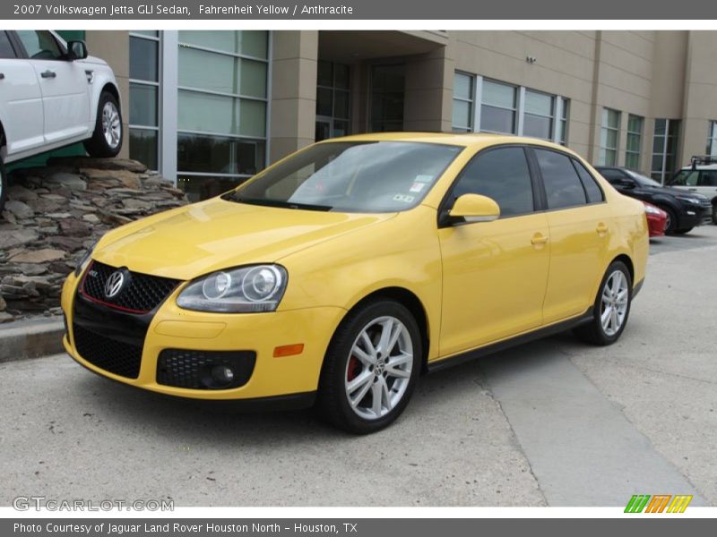 Fahrenheit Yellow / Anthracite 2007 Volkswagen Jetta GLI Sedan