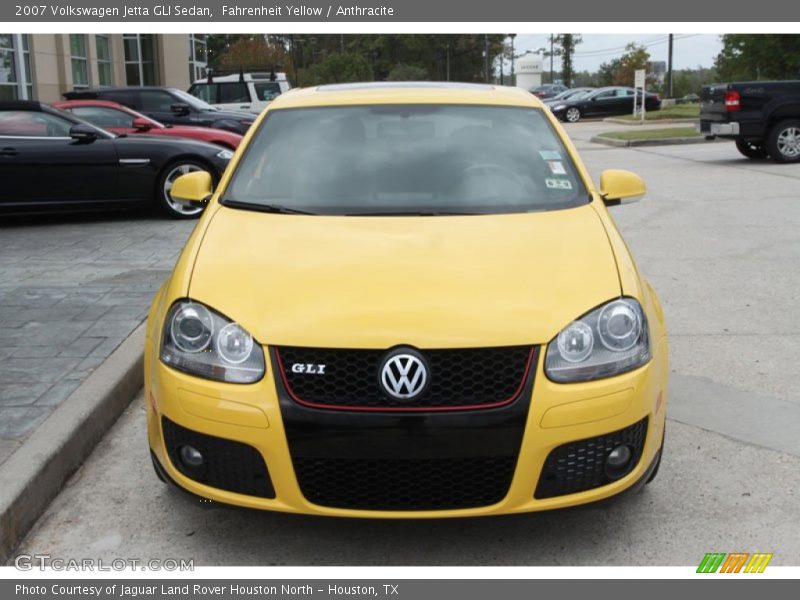 Fahrenheit Yellow / Anthracite 2007 Volkswagen Jetta GLI Sedan