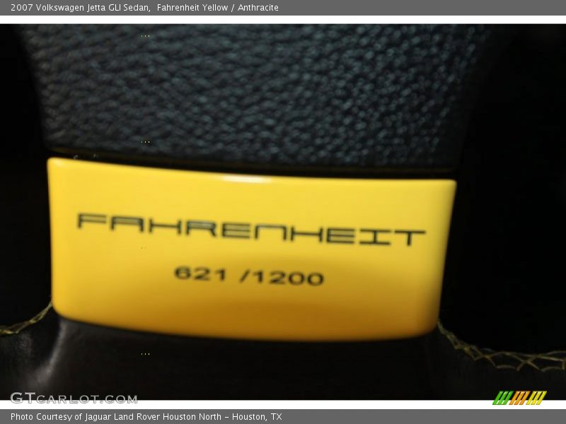 Fahrenheit Yellow / Anthracite 2007 Volkswagen Jetta GLI Sedan