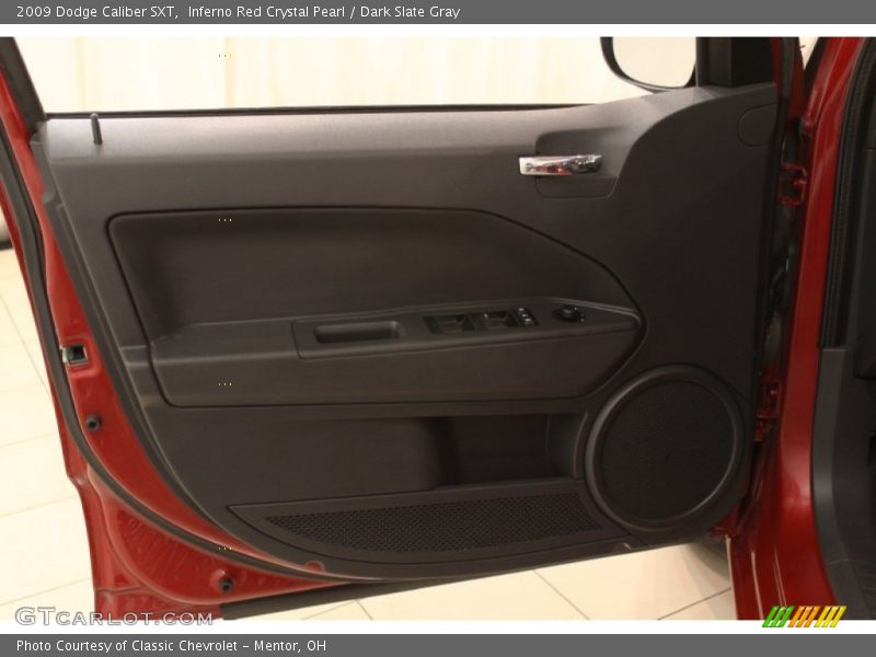 Inferno Red Crystal Pearl / Dark Slate Gray 2009 Dodge Caliber SXT