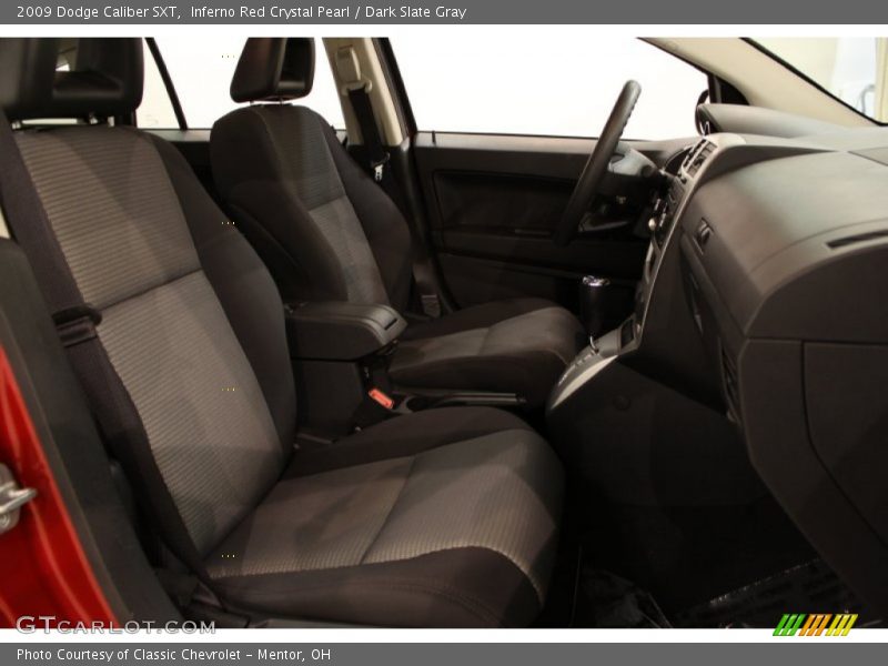 Inferno Red Crystal Pearl / Dark Slate Gray 2009 Dodge Caliber SXT