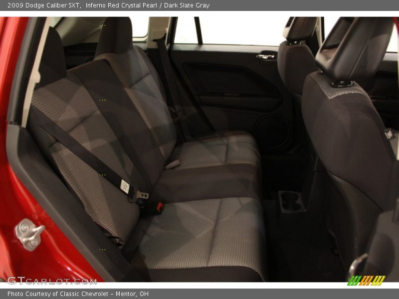 Inferno Red Crystal Pearl / Dark Slate Gray 2009 Dodge Caliber SXT