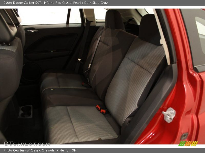 Inferno Red Crystal Pearl / Dark Slate Gray 2009 Dodge Caliber SXT