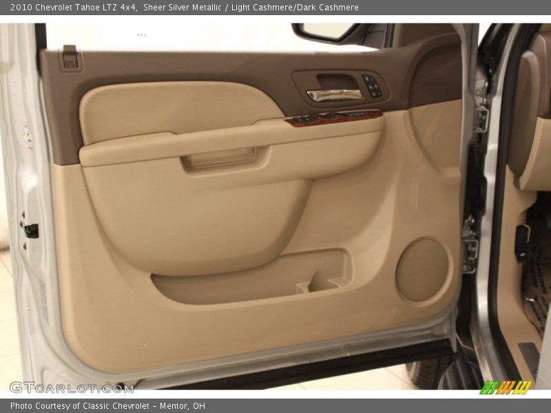Sheer Silver Metallic / Light Cashmere/Dark Cashmere 2010 Chevrolet Tahoe LTZ 4x4