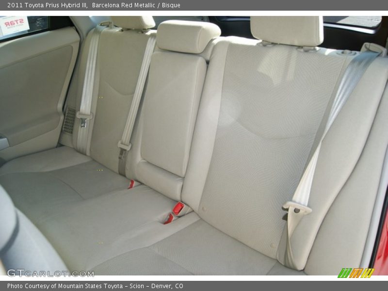 Barcelona Red Metallic / Bisque 2011 Toyota Prius Hybrid III