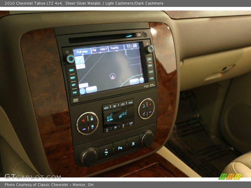 Sheer Silver Metallic / Light Cashmere/Dark Cashmere 2010 Chevrolet Tahoe LTZ 4x4