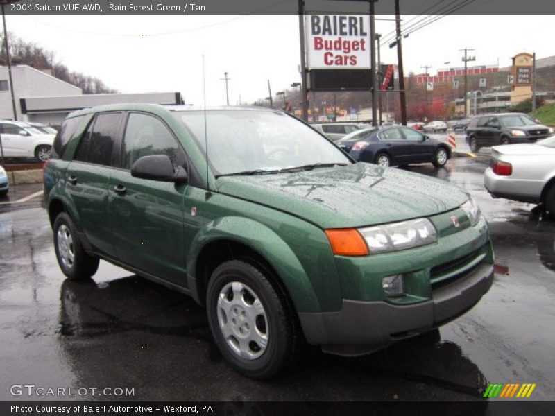 Rain Forest Green / Tan 2004 Saturn VUE AWD
