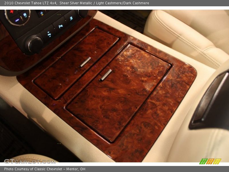 Sheer Silver Metallic / Light Cashmere/Dark Cashmere 2010 Chevrolet Tahoe LTZ 4x4