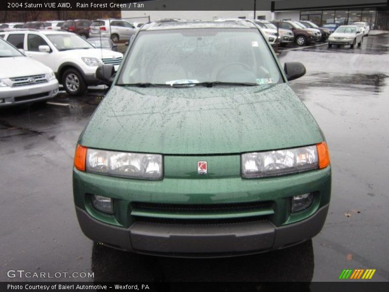 Rain Forest Green / Tan 2004 Saturn VUE AWD