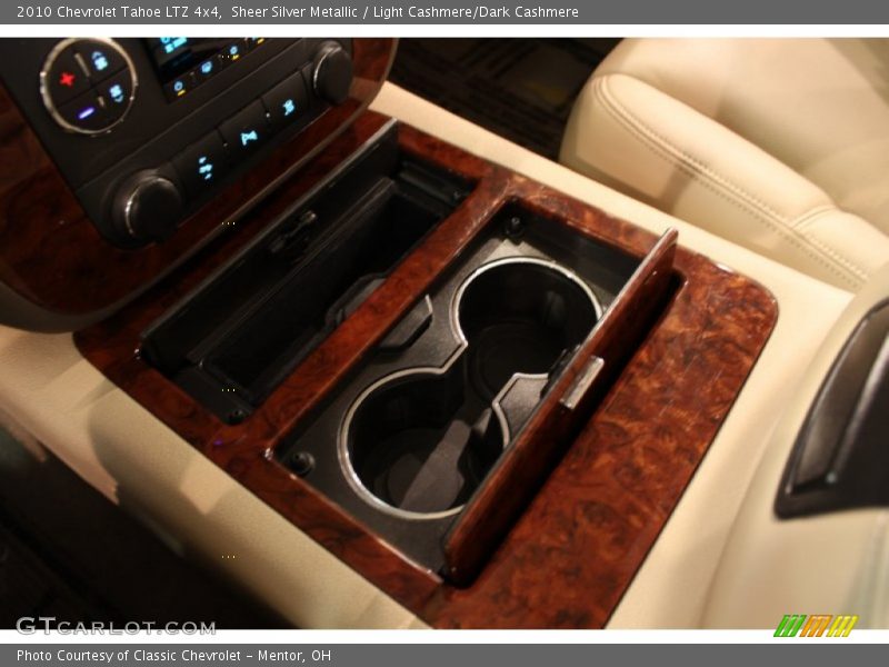 Sheer Silver Metallic / Light Cashmere/Dark Cashmere 2010 Chevrolet Tahoe LTZ 4x4