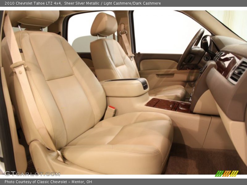 Sheer Silver Metallic / Light Cashmere/Dark Cashmere 2010 Chevrolet Tahoe LTZ 4x4