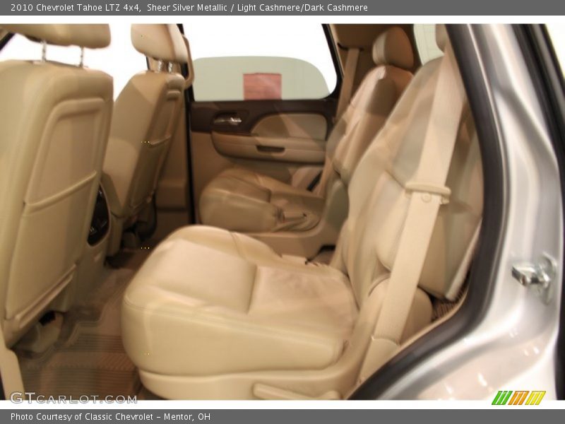 Sheer Silver Metallic / Light Cashmere/Dark Cashmere 2010 Chevrolet Tahoe LTZ 4x4