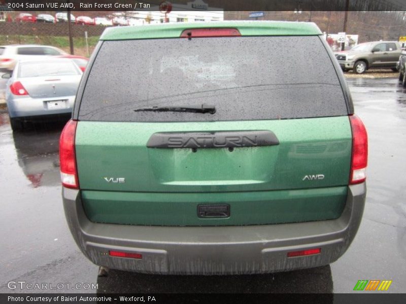 Rain Forest Green / Tan 2004 Saturn VUE AWD