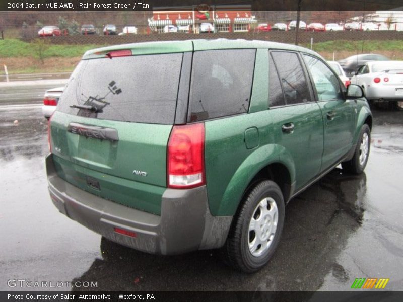 Rain Forest Green / Tan 2004 Saturn VUE AWD