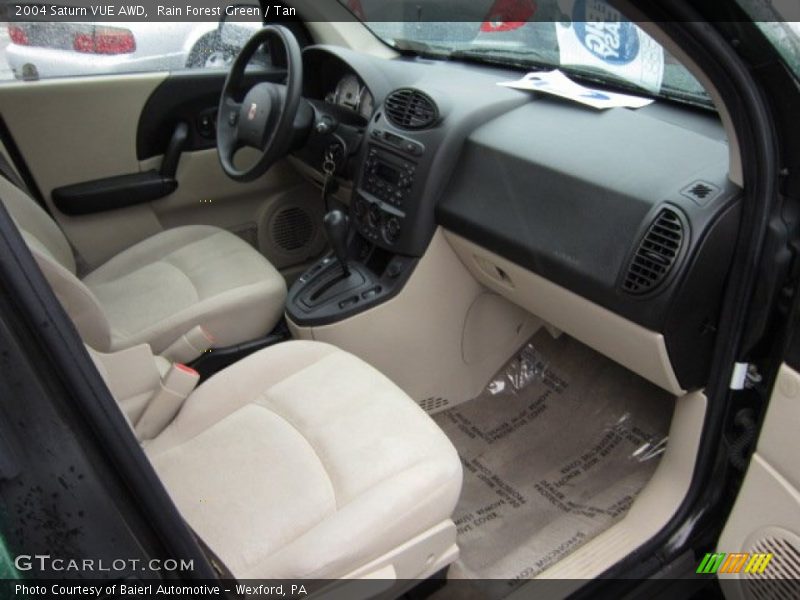 Rain Forest Green / Tan 2004 Saturn VUE AWD