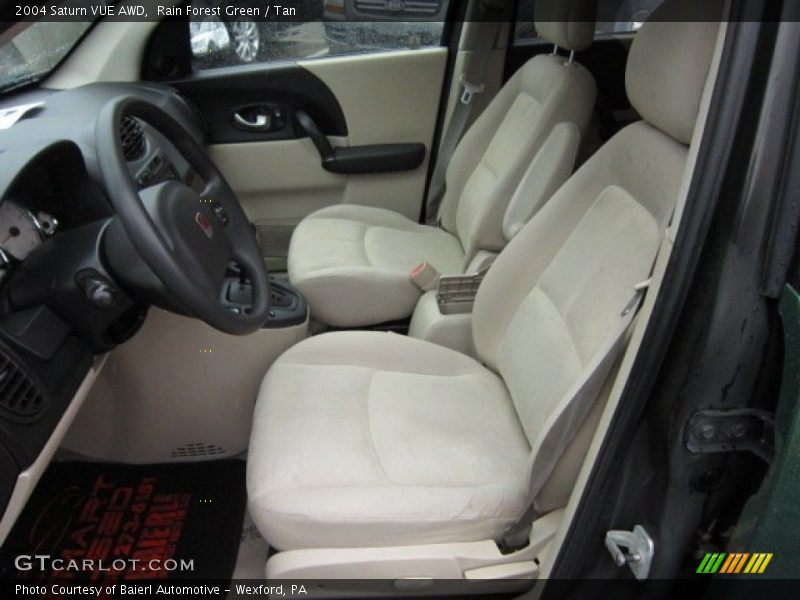 Rain Forest Green / Tan 2004 Saturn VUE AWD