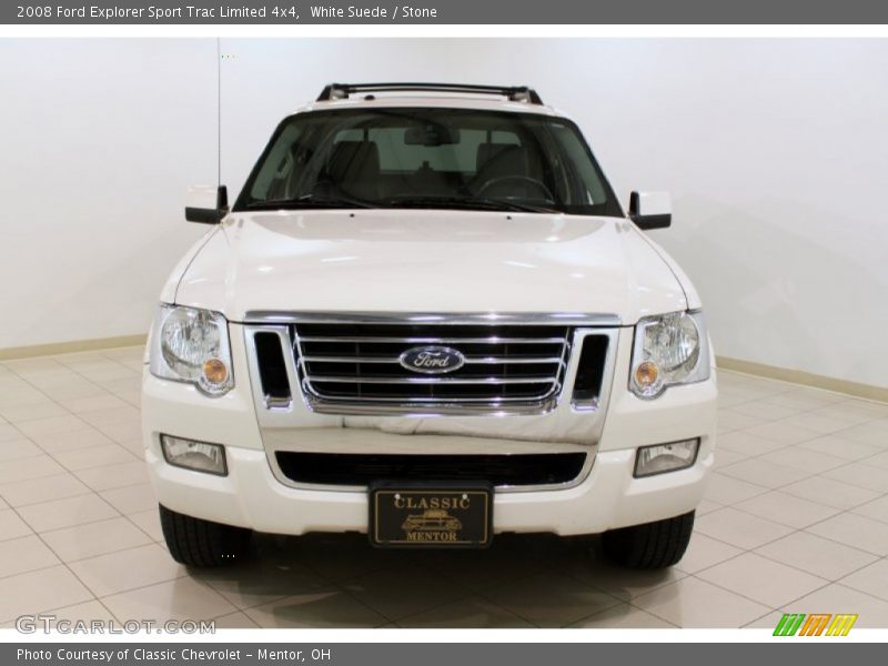 White Suede / Stone 2008 Ford Explorer Sport Trac Limited 4x4