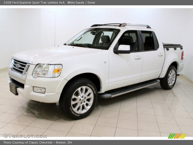 White Suede / Stone 2008 Ford Explorer Sport Trac Limited 4x4