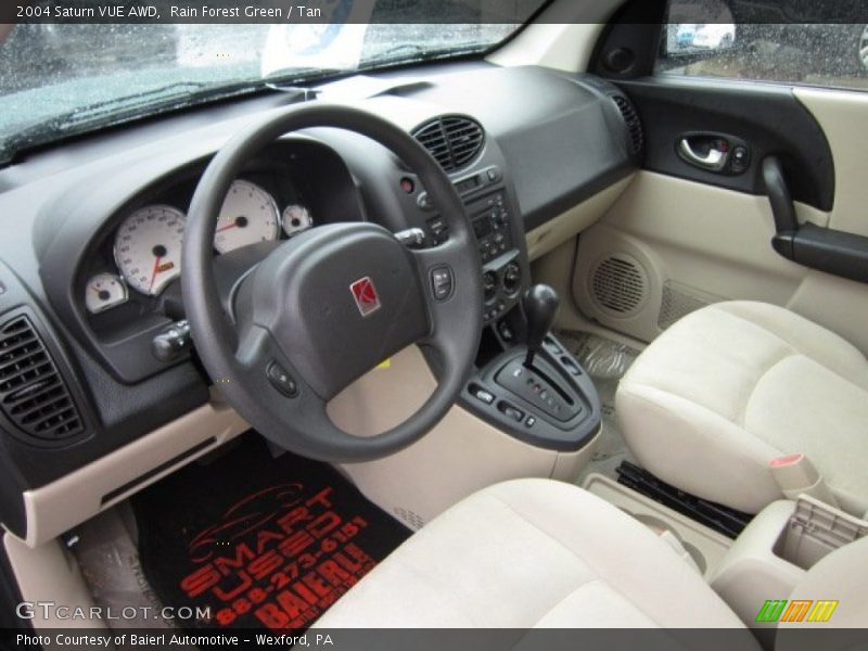 Rain Forest Green / Tan 2004 Saturn VUE AWD