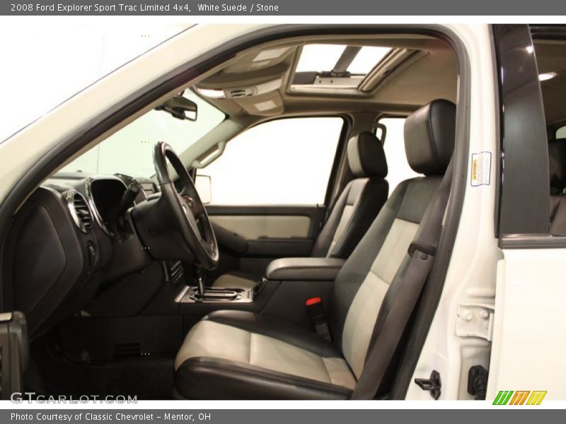 White Suede / Stone 2008 Ford Explorer Sport Trac Limited 4x4