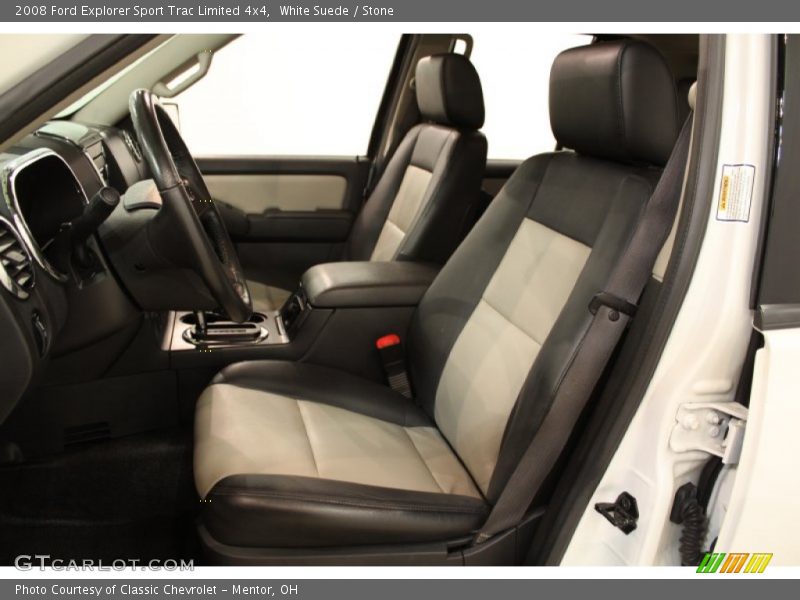 White Suede / Stone 2008 Ford Explorer Sport Trac Limited 4x4