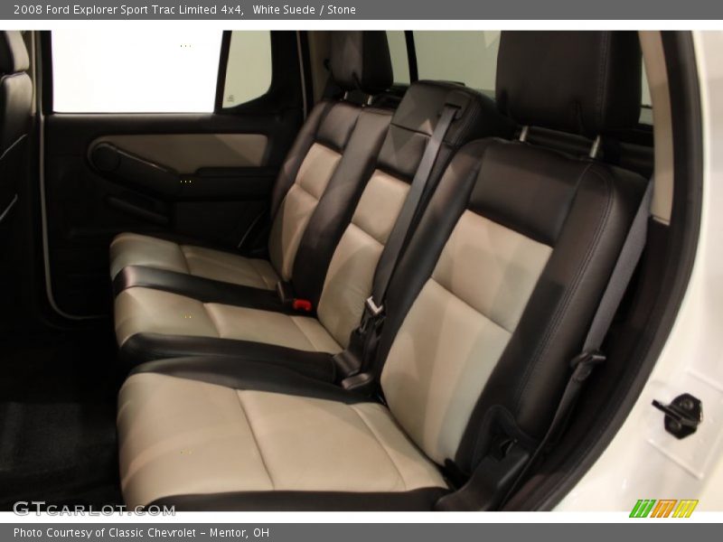 White Suede / Stone 2008 Ford Explorer Sport Trac Limited 4x4