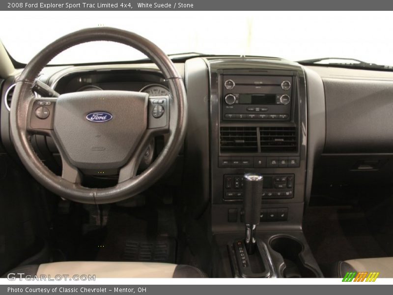 Dashboard of 2008 Explorer Sport Trac Limited 4x4