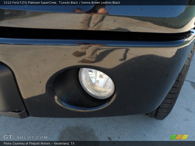 Tuxedo Black / Sienna Brown Leather/Black 2010 Ford F150 Platinum SuperCrew