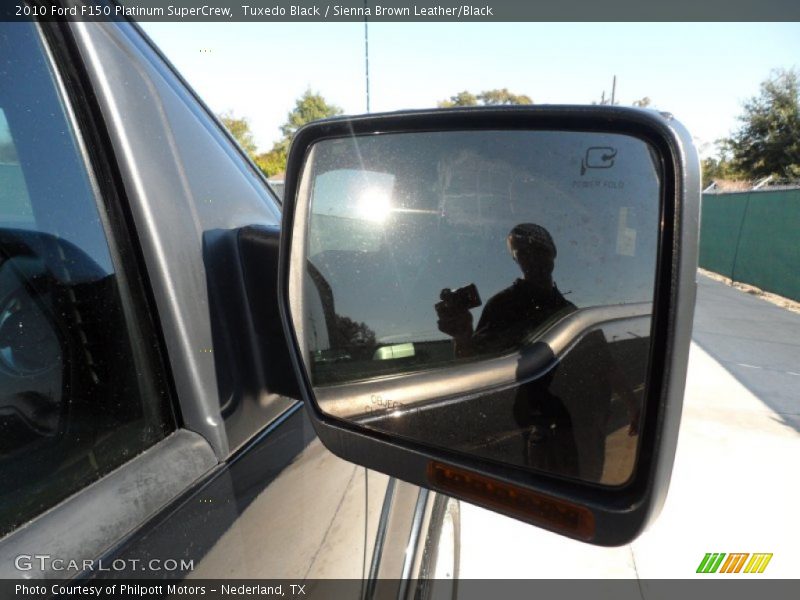 Tuxedo Black / Sienna Brown Leather/Black 2010 Ford F150 Platinum SuperCrew