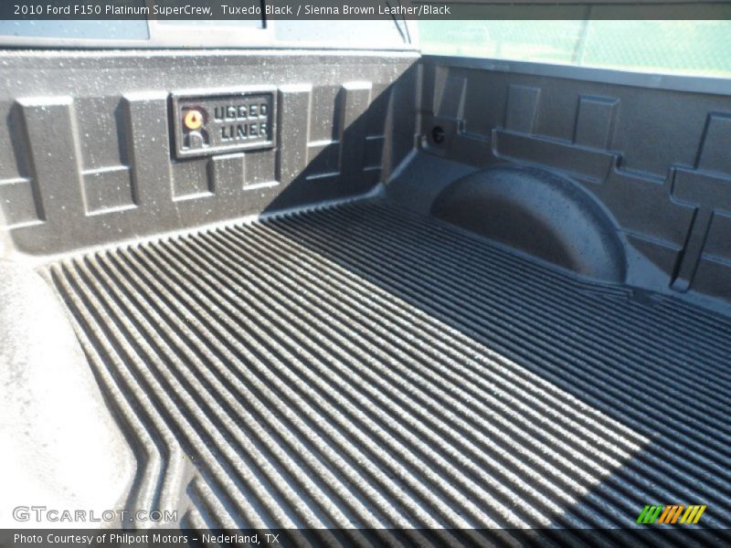 Tuxedo Black / Sienna Brown Leather/Black 2010 Ford F150 Platinum SuperCrew