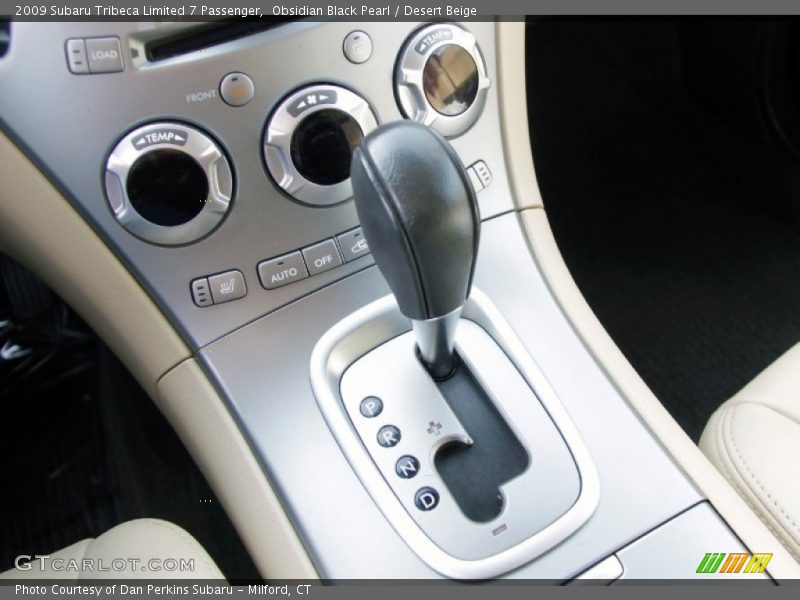  2009 Tribeca Limited 7 Passenger 5 Speed Sportshift Automatic Shifter