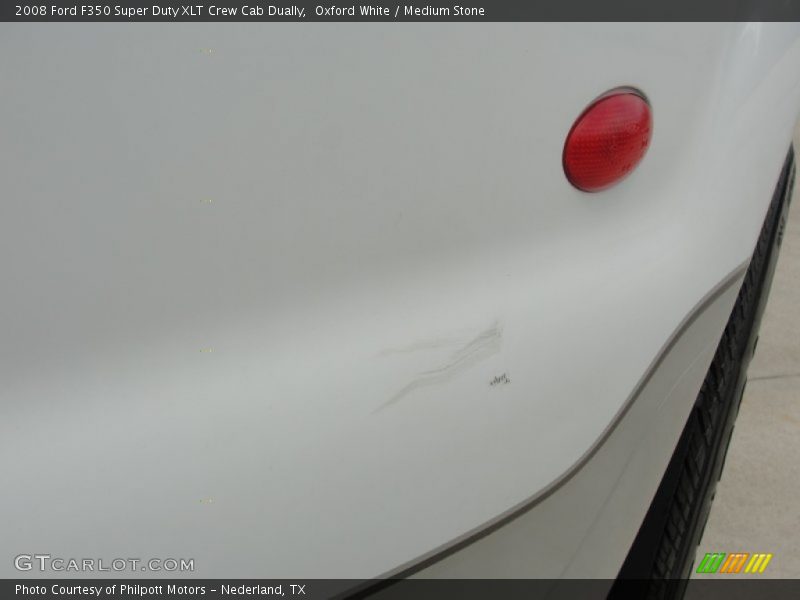 Oxford White / Medium Stone 2008 Ford F350 Super Duty XLT Crew Cab Dually