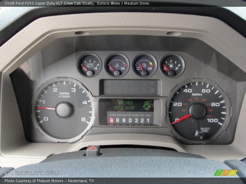  2008 F350 Super Duty XLT Crew Cab Dually XLT Crew Cab Dually Gauges