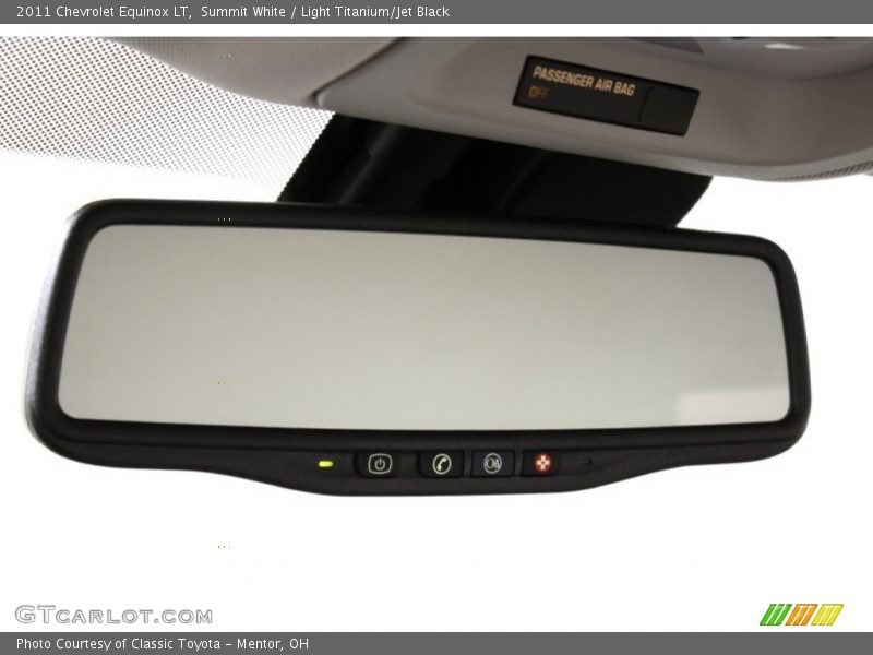 Summit White / Light Titanium/Jet Black 2011 Chevrolet Equinox LT