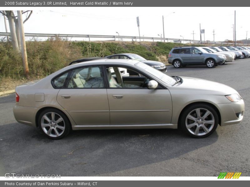 Harvest Gold Metallic / Warm Ivory 2008 Subaru Legacy 3.0R Limited